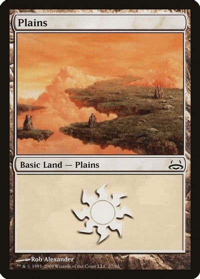 Plains 27 Duel Decks: Divine vs. Demonic Magic card