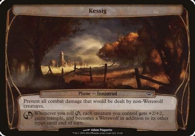 Kessig Planechase 2012 Oversize Cards Magic card
