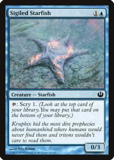 Sigiled Starfish Journey Into Nyx Magic card