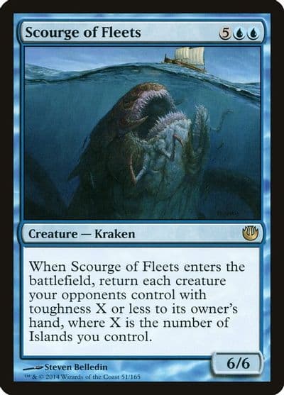 Scourge of Fleets Journey Into Nyx Magic card