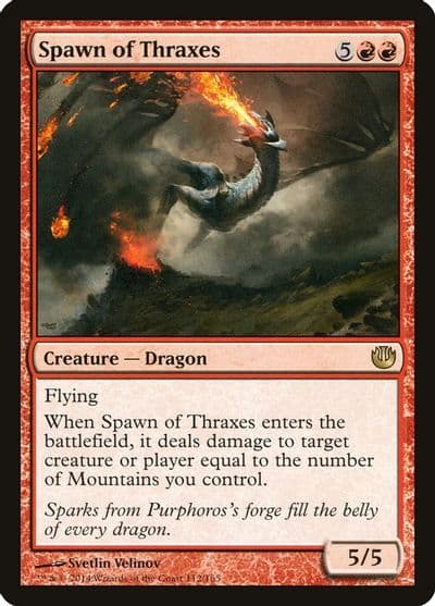 Spawn of Thraxes Journey Into Nyx Magic card