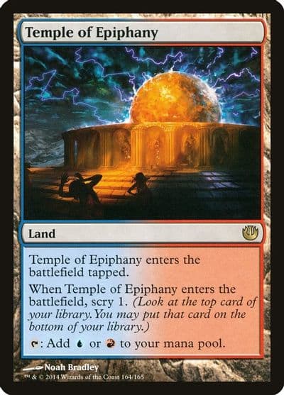 Temple of Epiphany Journey Into Nyx Magic card