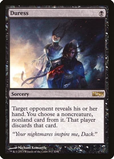 Duress IDW Comics 2014 Media Promos Magic card