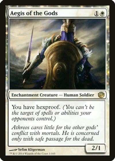Aegis of the Gods Journey Into Nyx Magic card