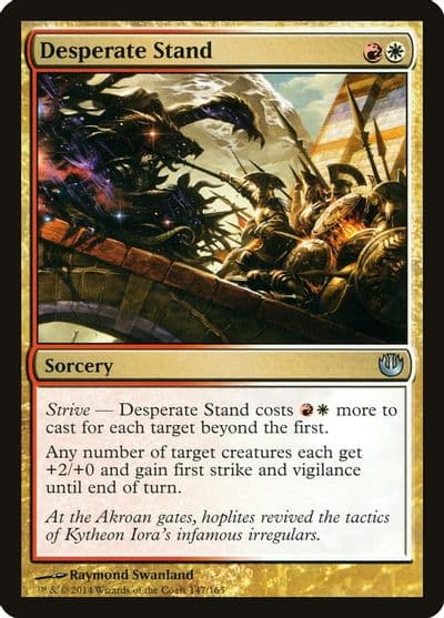 Desperate Stand Journey Into Nyx Magic card