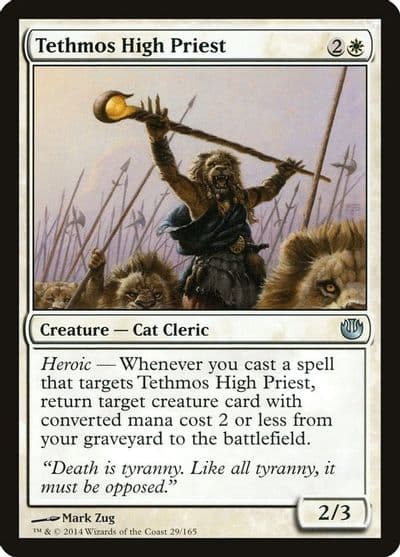Tethmos High Priest Journey Into Nyx Magic card