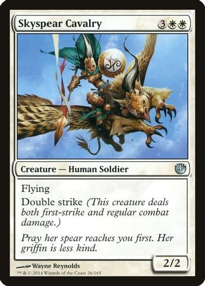 Skyspear Cavalry Journey Into Nyx Magic card