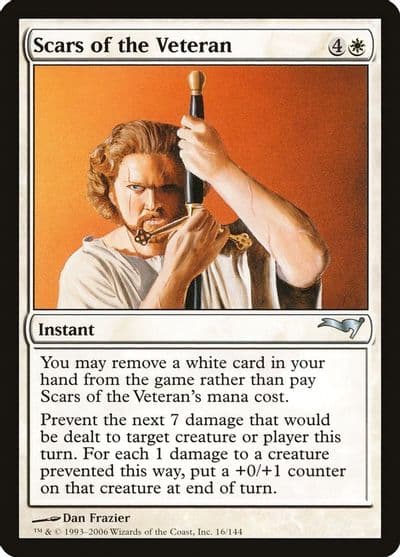Scars of the Veteran Coldsnap Theme Deck Reprints Magic card