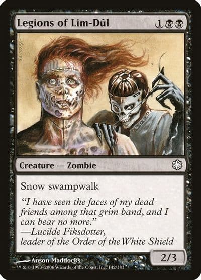 Legions of Lim Dul Coldsnap Theme Deck Reprints Magic card