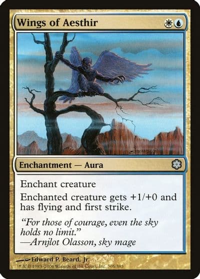 Wings of Aesthir Coldsnap Theme Deck Reprints Magic card