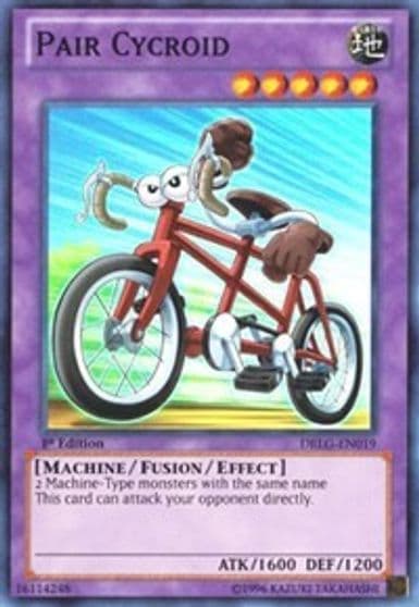 Pair Cycroid Dragons of Legend Yu-Gi-Oh! card
