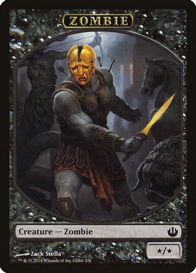 Zombie Token Journey Into Nyx Magic card