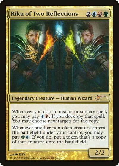 Riku of Two Reflections Judge Promos Magic card