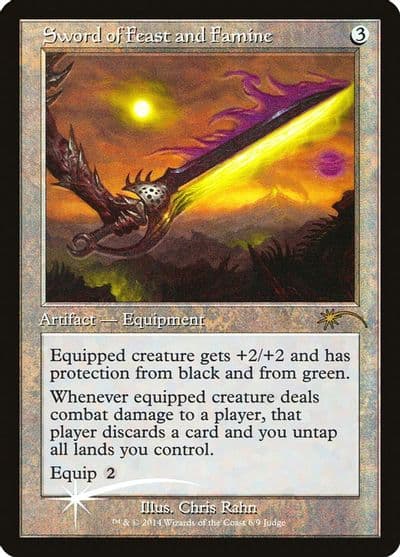 Sword of Feast and Famine Judge Promos Magic card