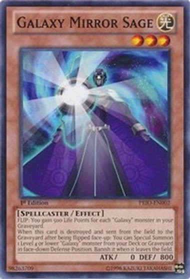 Galaxy Mirror Sage Primal Origin Yu-Gi-Oh! card