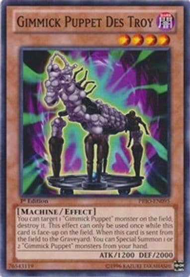 Gimmick Puppet Des Troy Primal Origin Yu-Gi-Oh! card
