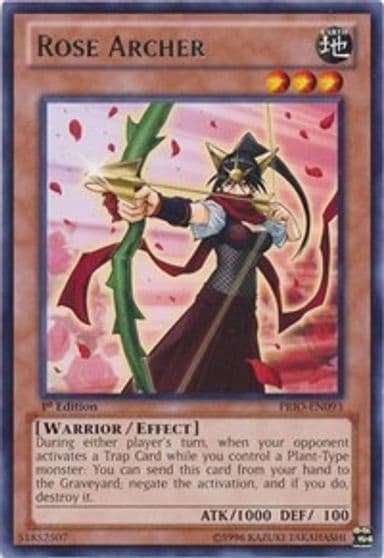 Rose Archer Primal Origin Yu-Gi-Oh! card
