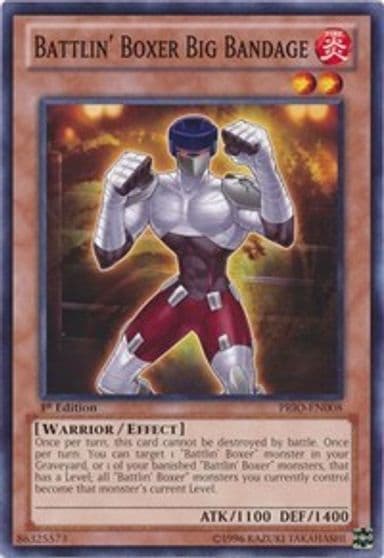 Battlin Boxer Big Bandage Primal Origin Yu-Gi-Oh! card