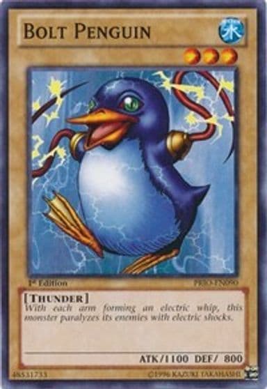 Bolt Penguin Primal Origin Yu-Gi-Oh! card