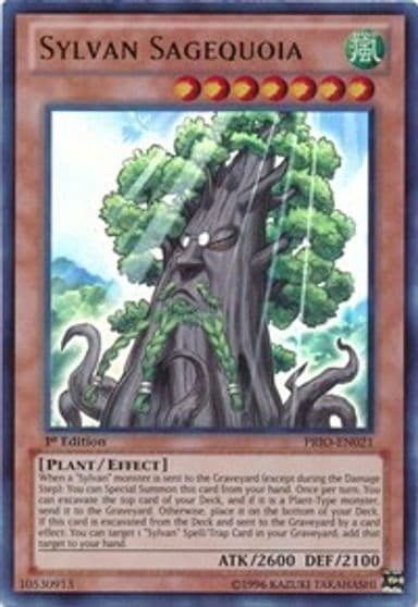 Sylvan Sagequoia Primal Origin Yu-Gi-Oh! card
