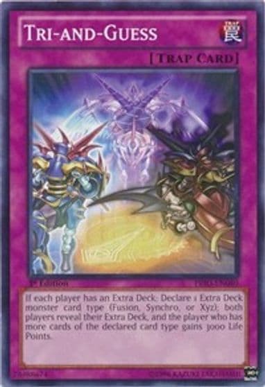 Tri and Guess Primal Origin Yu-Gi-Oh! card