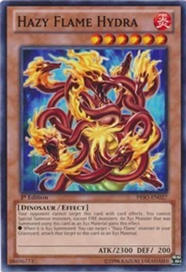 Hazy Flame Hydra Primal Origin Yu-Gi-Oh! card
