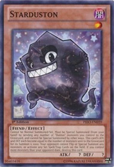 Starduston Primal Origin Yu-Gi-Oh! card