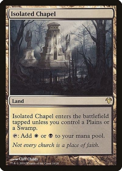 Isolated Chapel Magic Modern Event Deck Magic card