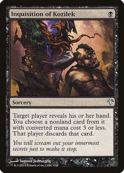 Inquisition of Kozilek Magic Modern Event Deck Magic card