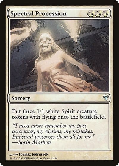 Spectral Procession Magic Modern Event Deck Magic card