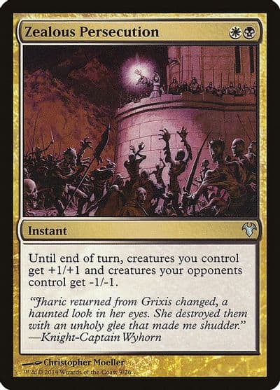 Zealous Persecution Magic Modern Event Deck Magic card