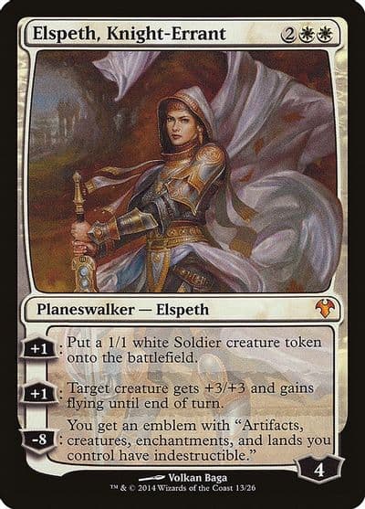 Elspeth Knight Errant Magic Modern Event Deck Magic card