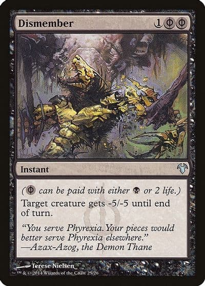 Dismember Magic Modern Event Deck Magic card