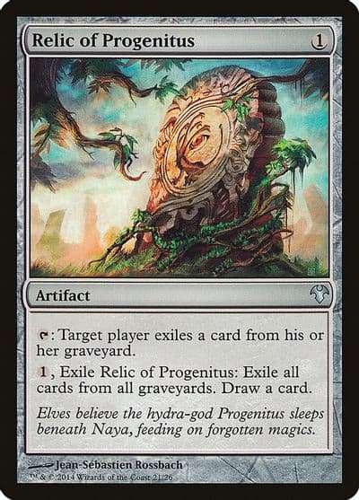 Relic of Progenitus Magic Modern Event Deck Magic card