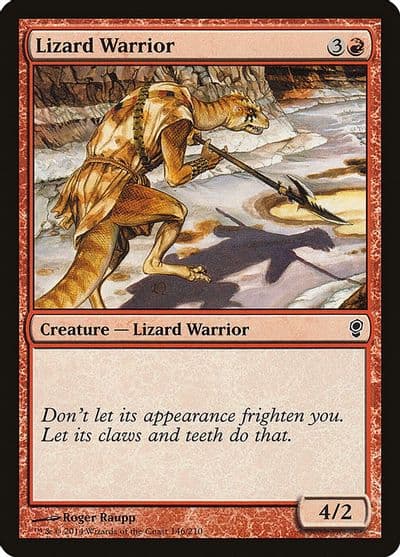 Lizard Warrior Conspiracy Magic card
