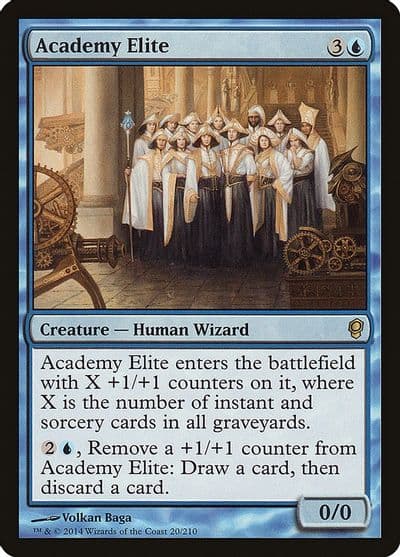 Academy Elite Conspiracy Magic card