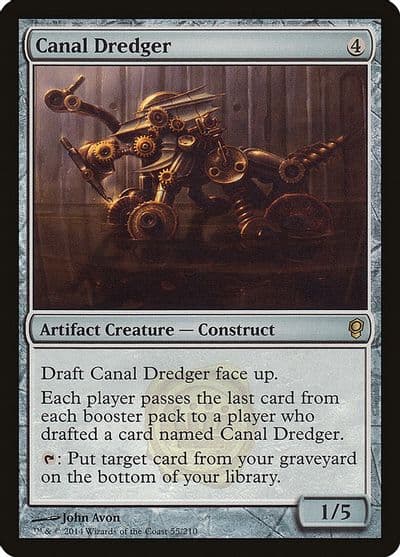 Canal Dredger Conspiracy Magic card