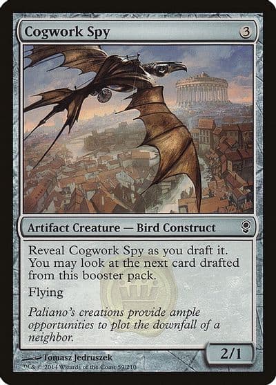 Cogwork Spy Conspiracy Magic card