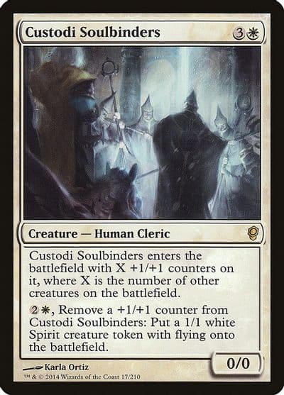 Custodi Soulbinders Conspiracy Magic card