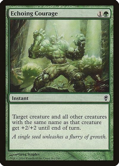Echoing Courage Conspiracy Magic card