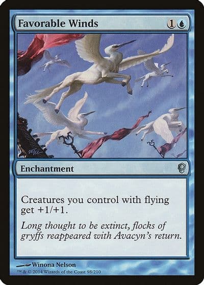 Favorable Winds Conspiracy Magic card