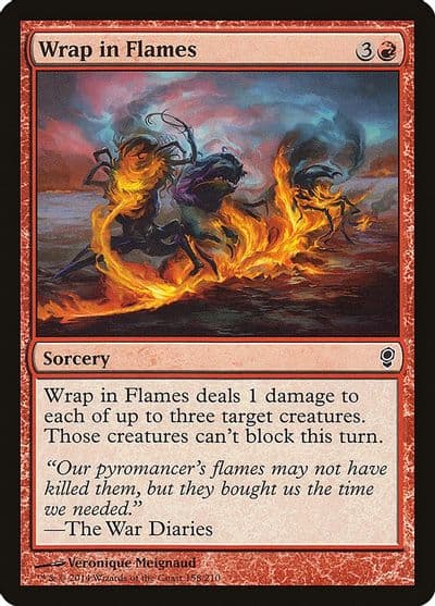 Wrap in Flames Conspiracy Magic card