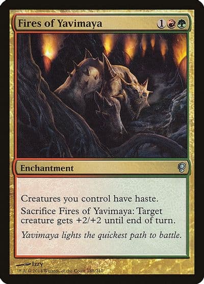Fires of Yavimaya Conspiracy Magic card