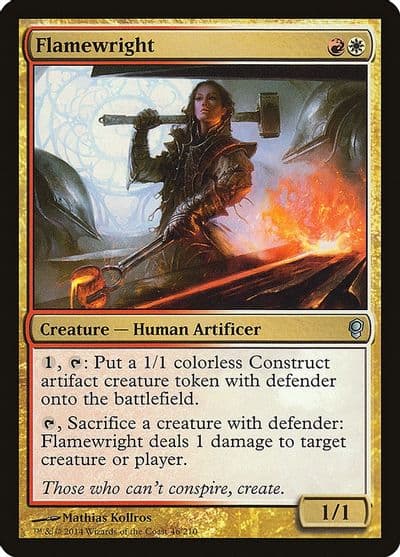 Flamewright Conspiracy Magic card