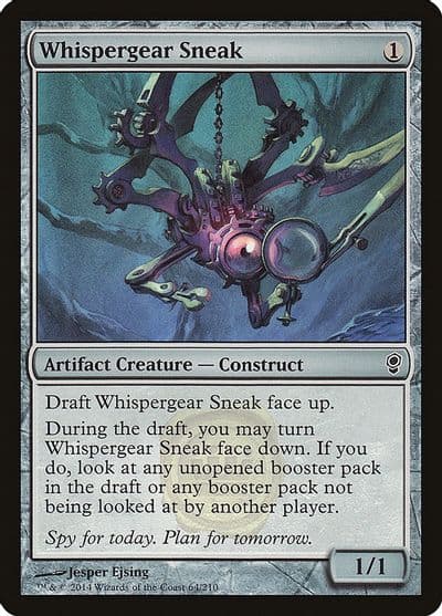 Whispergear Sneak Conspiracy Magic card