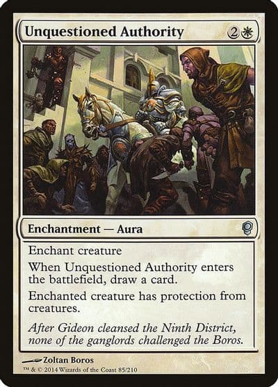 Unquestioned Authority Conspiracy Magic card