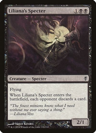 Lilianas Specter Conspiracy Magic card