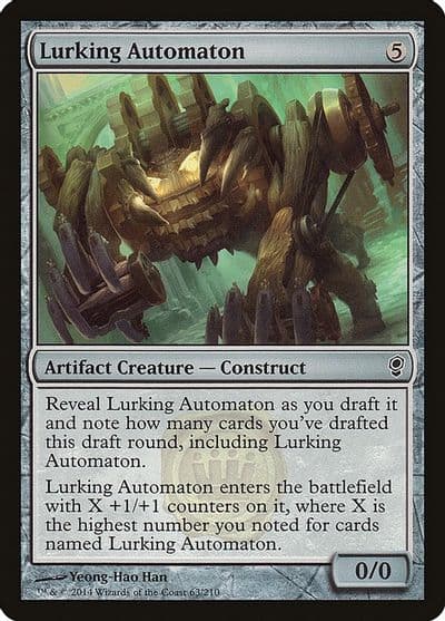 Lurking Automaton Conspiracy Magic card