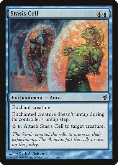 Stasis Cell Conspiracy Magic card