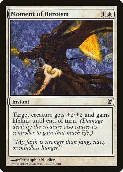 Moment of Heroism Conspiracy Magic card